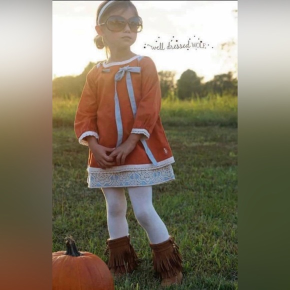 Well Dressed Wolf Other - RARE Well dressed wolf Pumpkin Spice Margaret dress size 6 Rare Find!